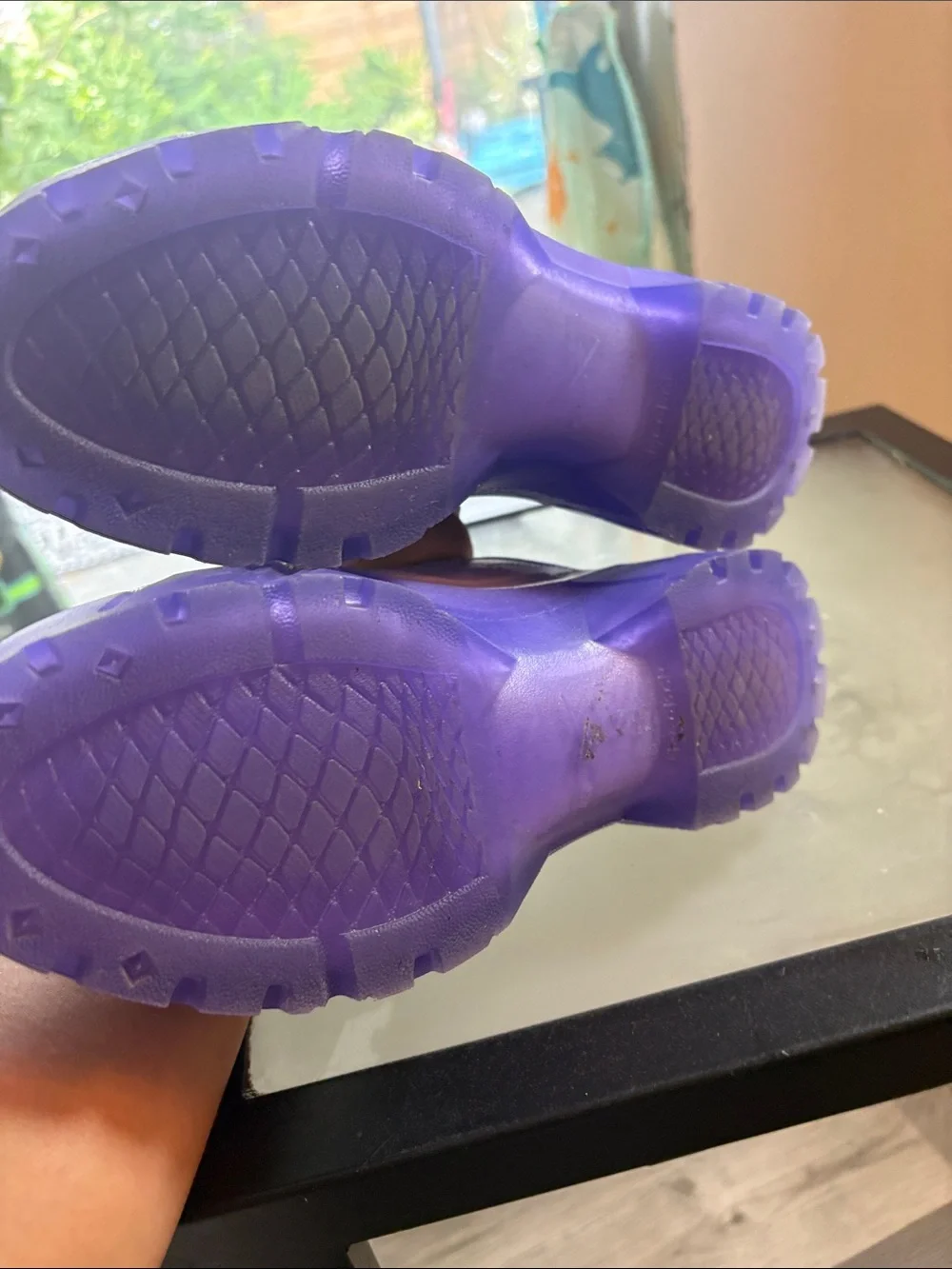 Reebok Cardi B  Women's Lavender Lilac Platform Sneakers